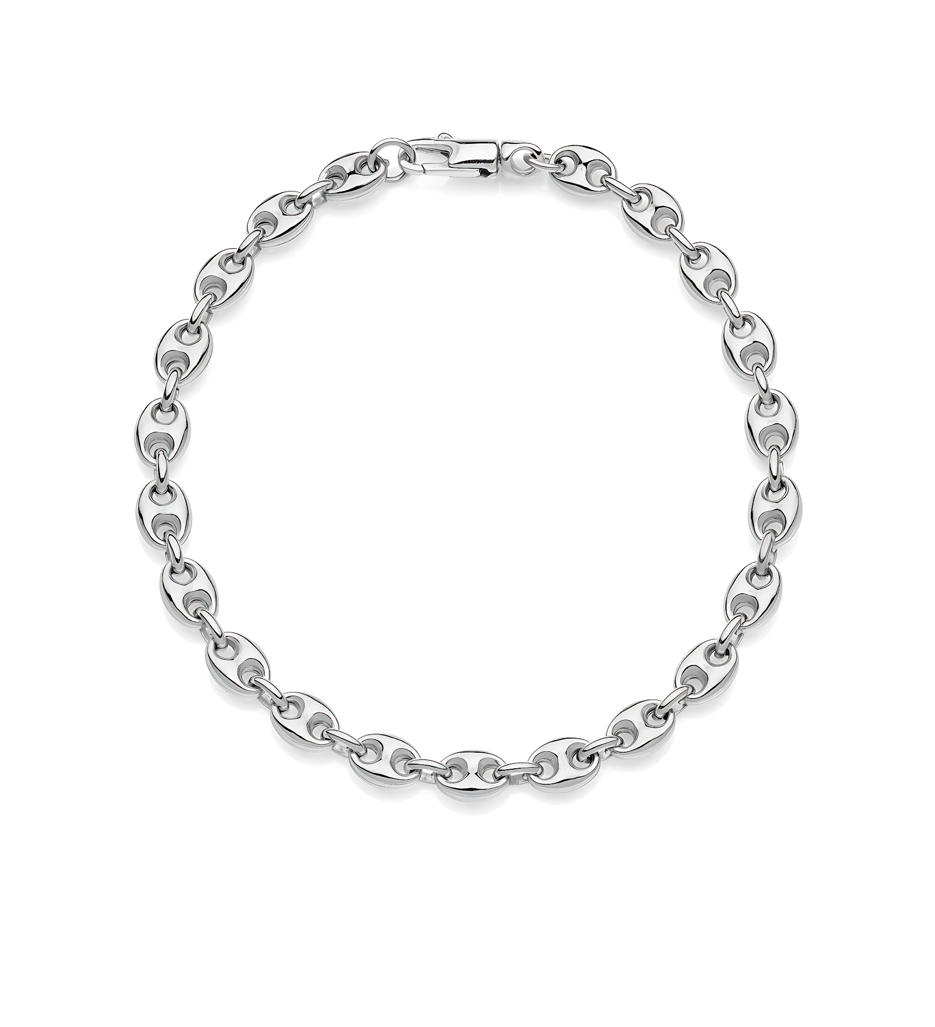 Hand Made Italian Byzantine Link Bracelet — MVM Florence Italy